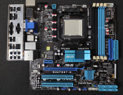 Asus M4A785T-M Socket AM3 mATX AMD DDR3 Motherboard AMD 785G Chipset