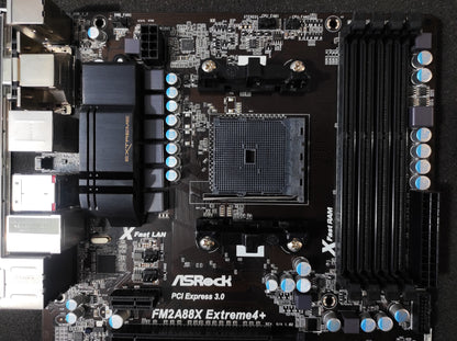 ASRock FM2A88X Extreme4+ Socket FM2+ ATX AMD DDR3 Motherboard AMD A88X Chipset