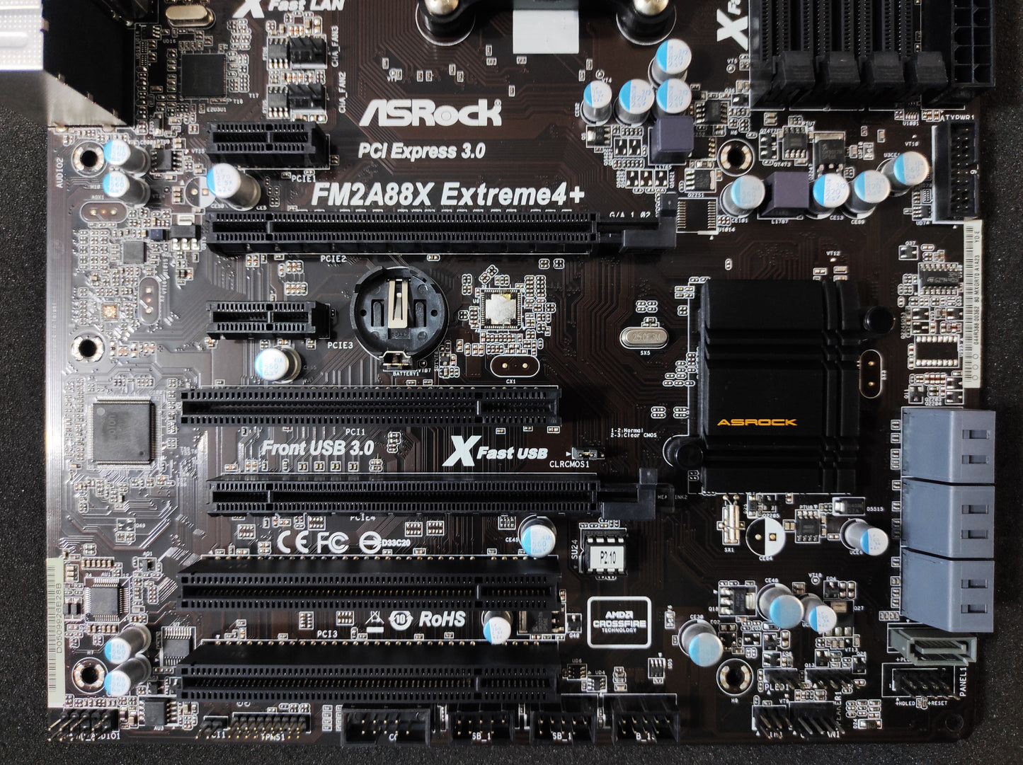 ASRock FM2A88X Extreme4+ Socket FM2+ ATX AMD DDR3 Motherboard AMD A88X Chipset