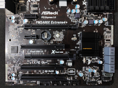 ASRock FM2A88X Extreme4+ Socket FM2+ ATX AMD DDR3 Motherboard AMD A88X Chipset