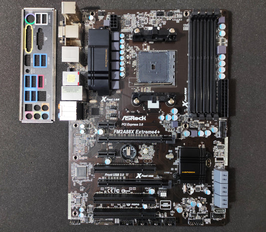 ASRock FM2A88X Extreme4+ Socket FM2+ ATX AMD DDR3 Motherboard AMD A88X Chipset
