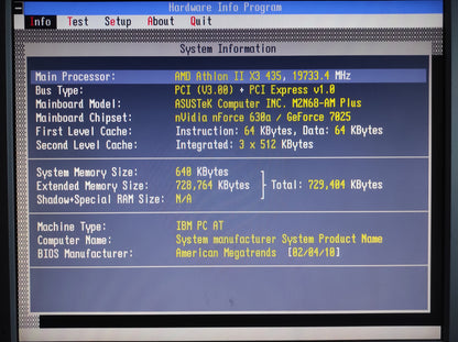 ASUS M2N68-AM PLUS Socket AM2 mATX AMD Motherboard DDR2 Nvidia nForce 630a Chipset