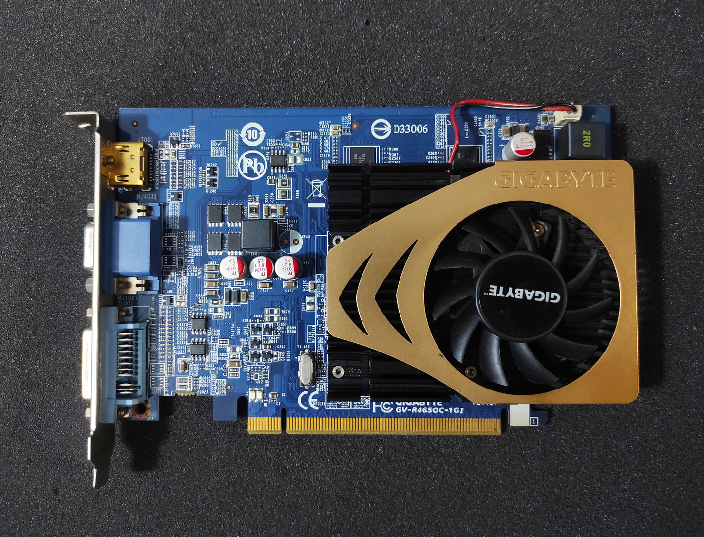 Gigabyte ATi Radeon HD 4650 1GB DDR2 PCIe VGA HDMI DVI Graphics Card GV-R465OC-1GI