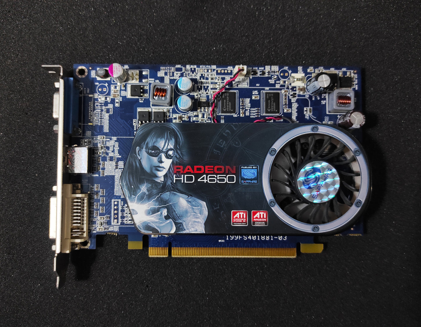 Sapphire ATi Radeon HD 4650 1GB DDR2 PCIe VGA DVI Graphics Card 288-40E93-000SA