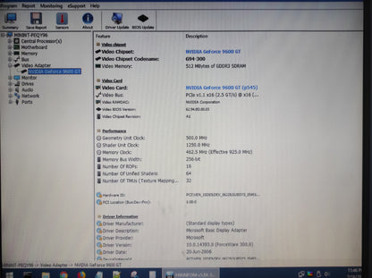 ECS NVIDIA GeForce 9600 GT 512MB GDDR3 PCI-e Dual DVI Graphics Video Card N9600GT-512MX