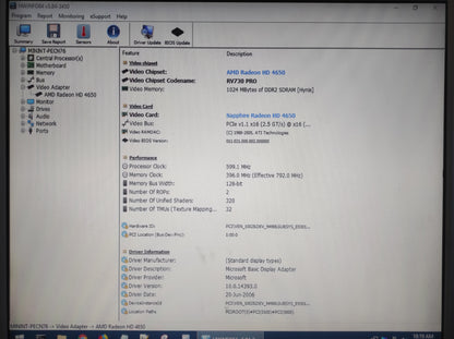 Sapphire ATi Radeon HD 4650 1GB DDR2 PCIe VGA DVI Graphics Card 288-40E93-000SA