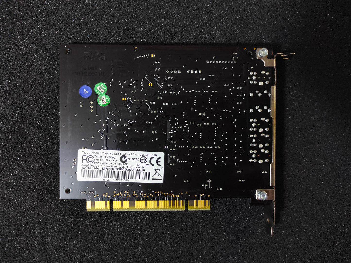 Creative Labs Sound Blaster Audigy 4 7.1 SB0610 24-bit PCI Sound Audio Card