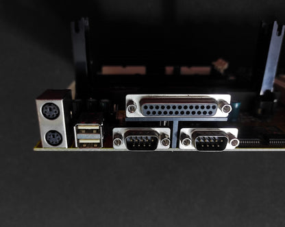 ECS P6BX-A+ Rev 1.2 Socket 370 Slot 1 ATX Motherboard AGP ISA Intel 440BX Chipset