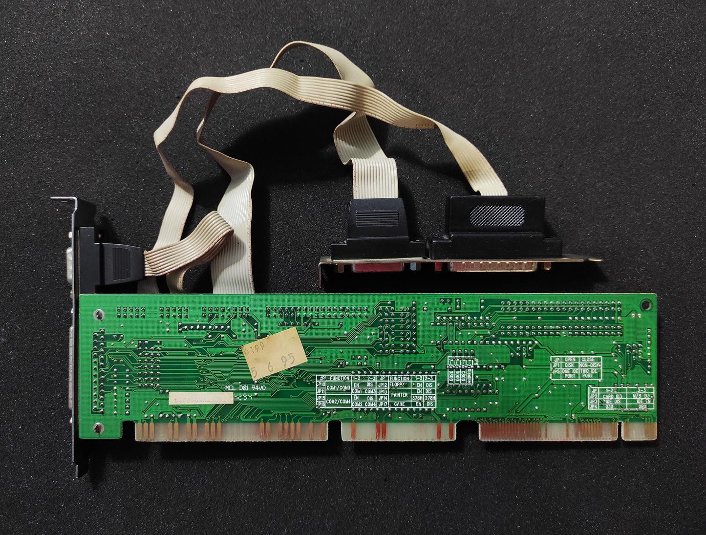 QDI QD6580 V3.0 FDD IDE Serial Parallel Game VLB Multi I/O Controller Card UMC UM82C863F/865F