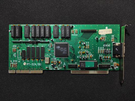 Pine PT-524/8G Cirrus Logic CL-GD5428-80QC-A 2MB Vintage Retro VLB VGA Graphics Video Card