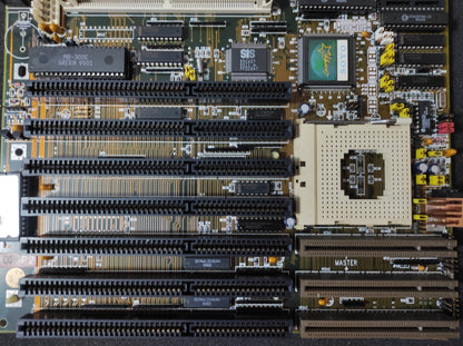 Soyo SY-025P2 Socket 3 AT 486 Vintage Retro Motherboard ISA VLB SiS 85C471/407 Chipset