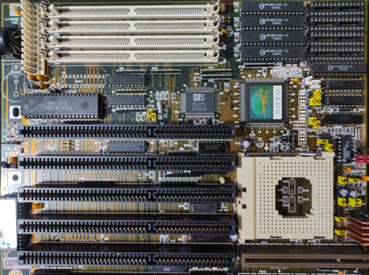 Soyo SY-025P2 Socket 3 AT 486 Vintage Retro Motherboard ISA VLB SiS 85C471/407 Chipset