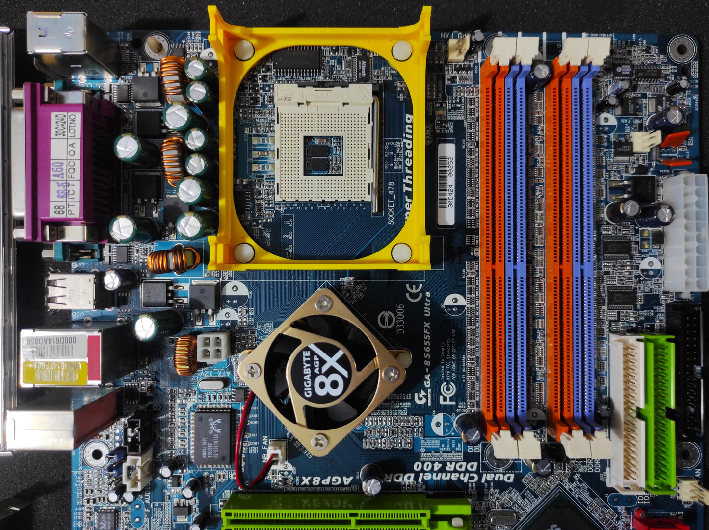 Gigabyte GA-8S665FX Ultra Socket 478 ATX DDR Retro Motherboard SiS 655FX Chipset