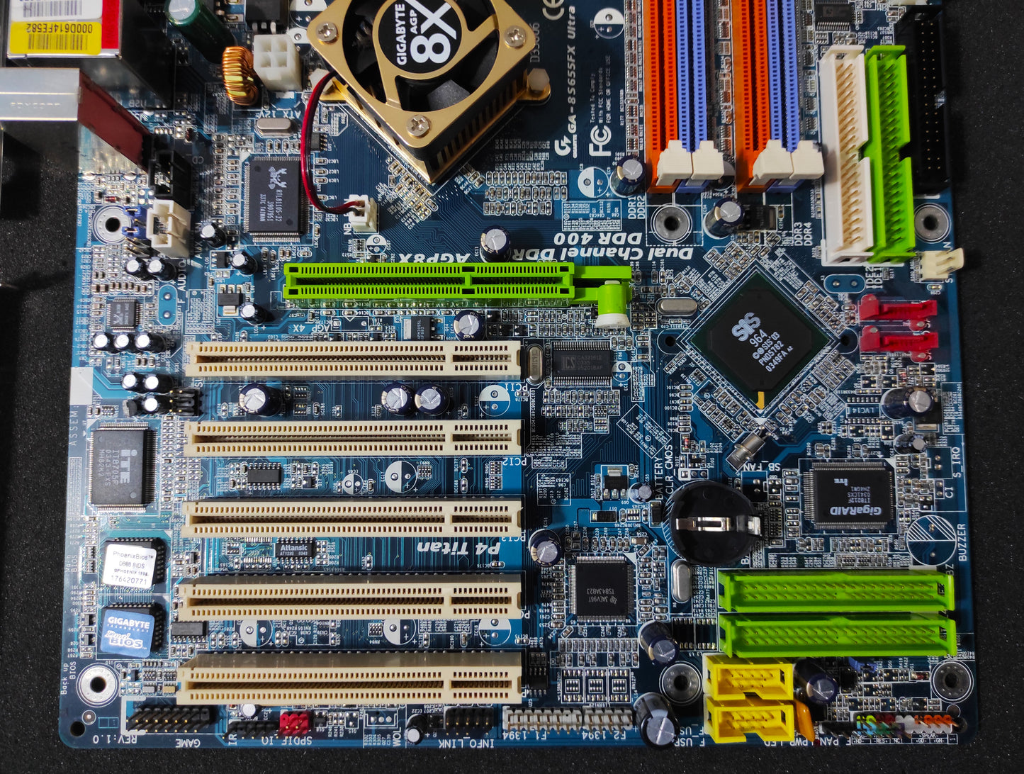 Gigabyte GA-8S665FX Ultra Socket 478 ATX DDR Retro Motherboard SiS 655FX Chipset