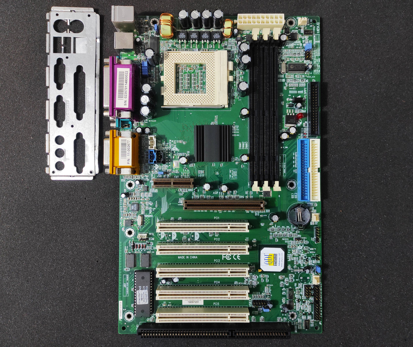 Legend QDI Advance 10T P6V694T/A10T-A Socket 370 ATX Motherboard AGP ISA PCI VIA Apollo Pro 133T