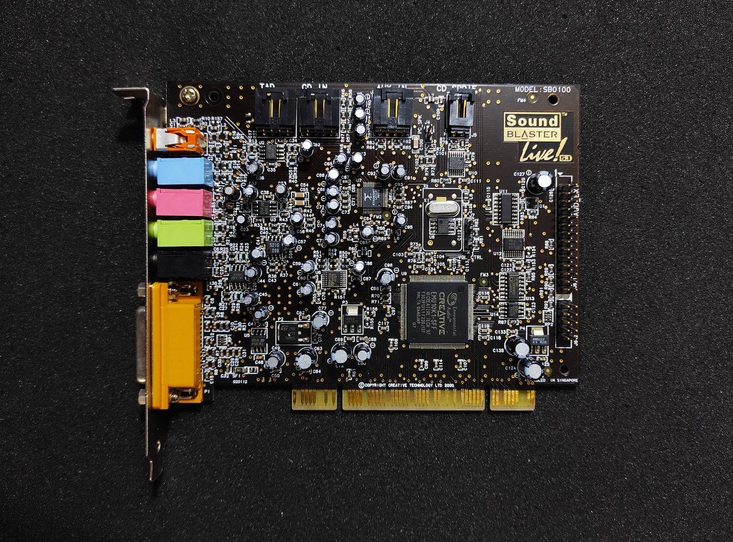 Creative Labs Sound Blaster Live! 5.1 SB0100 PCI Sound Audio Card