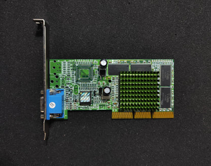 XFX NVIDIA RIVA TNT2 M64 32MB VGA AGP Vintage Retro Graphics Card