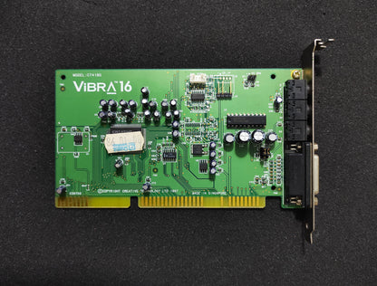 Creative Sound Blaster VIBRA 16 CT4180 ISA Vintage Retro ISA 16bit Sound Audio Card