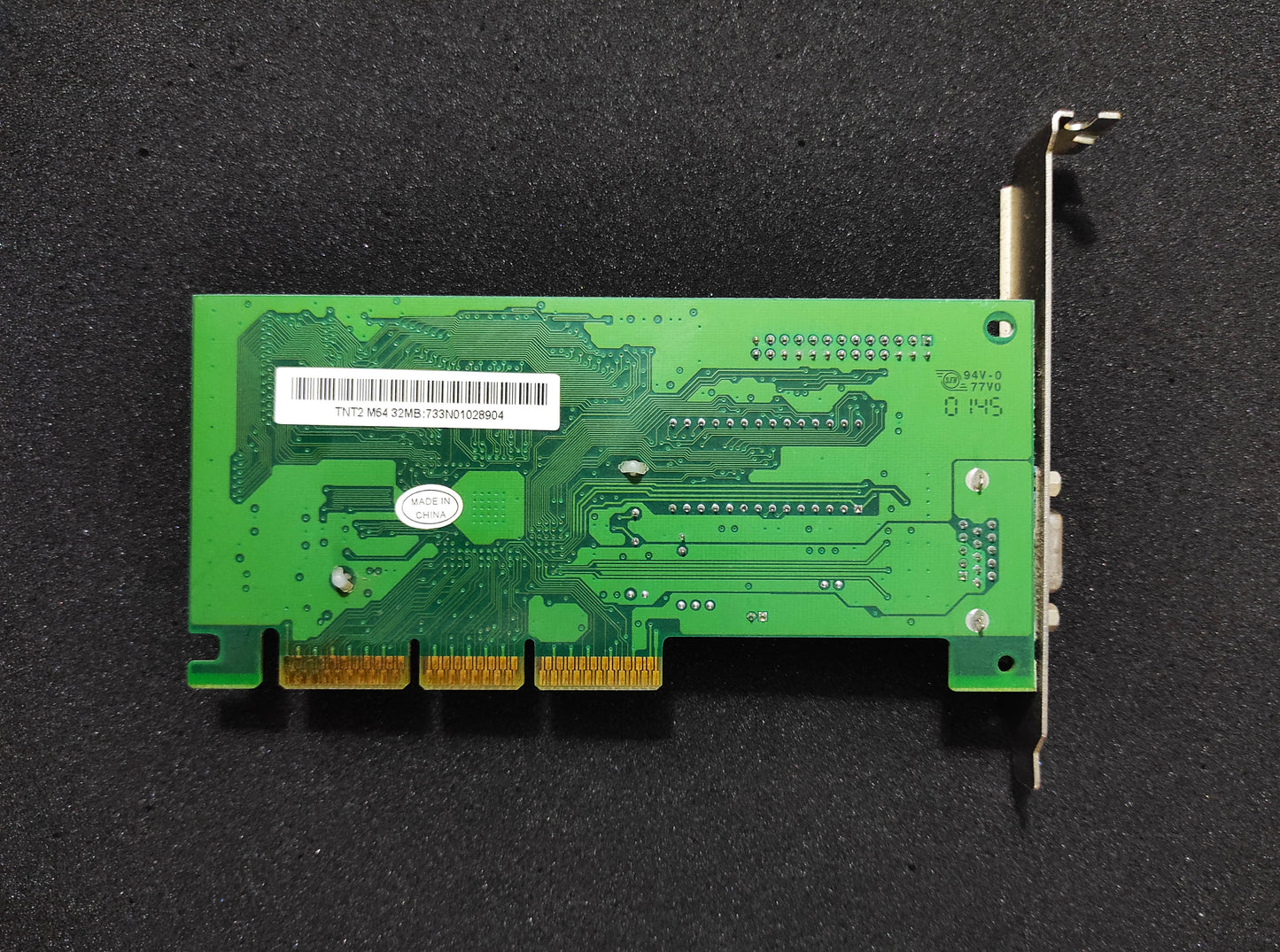 Palit NVIDIA RIVA TNT2 M64 32MB VGA AGP Vintage Retro Graphics Card