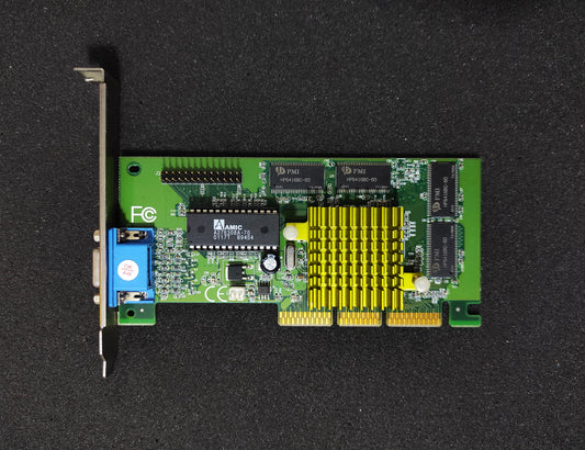 Palit NVIDIA RIVA TNT2 M64 32MB VGA AGP Vintage Retro Graphics Card