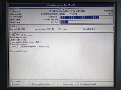 XFX NVIDIA RIVA TNT2 M64 32MB VGA AGP Vintage Retro Graphics Card