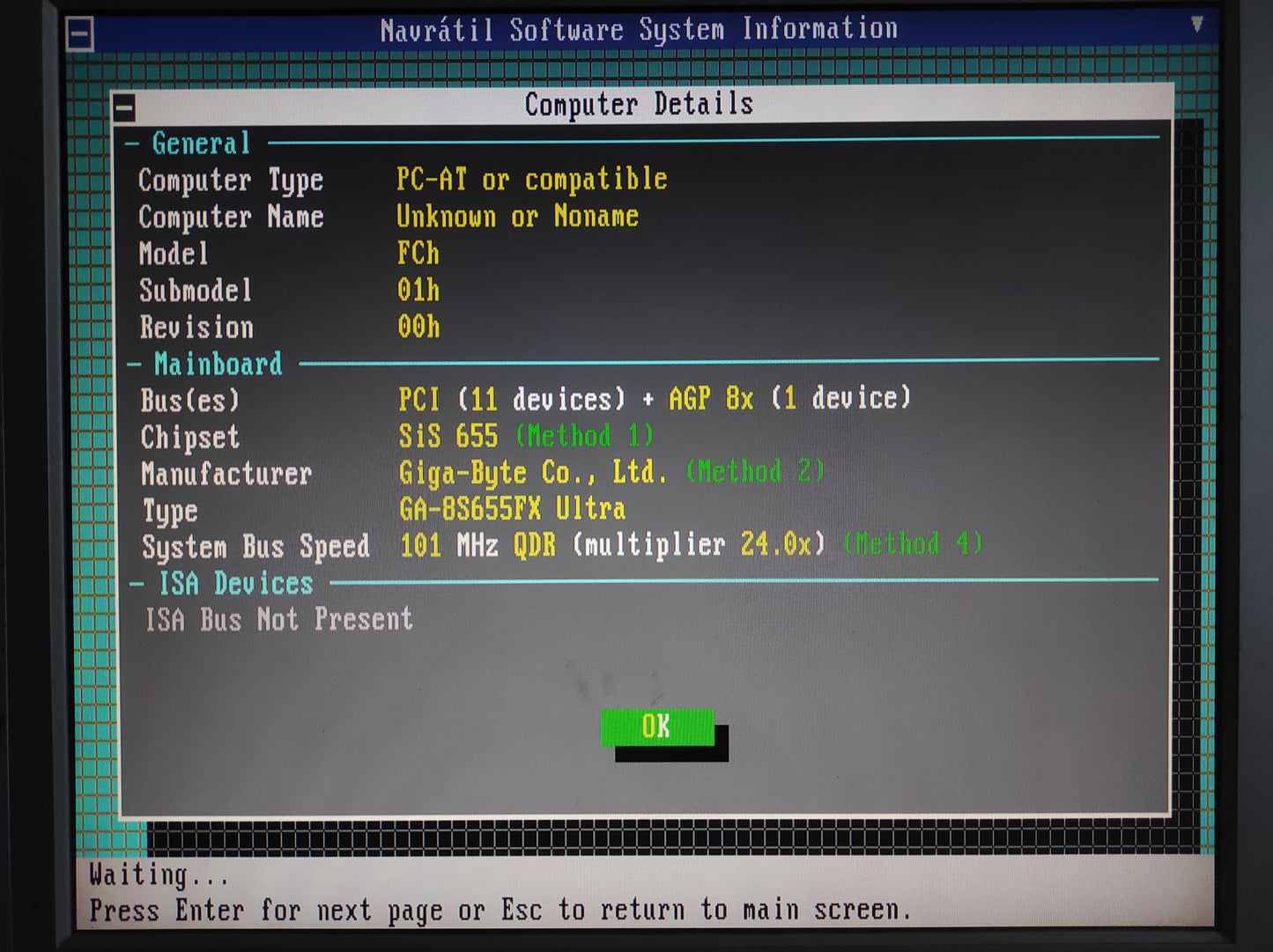 Gigabyte GA-8S665FX Ultra Socket 478 ATX DDR Retro Motherboard SiS 655FX Chipset