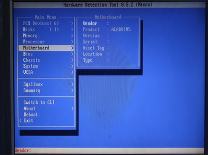 Gigabyte GA-5AX Socket 7 ATX Retro Motherboard AGP ISA PCI ALADDiN V ATX