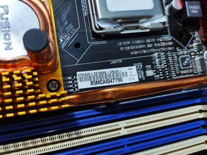 ASUS Striker II Extreme Socket 775 ATX Motherboard DDR3 Nvidia nForce 790i Ultra SLI Chipset