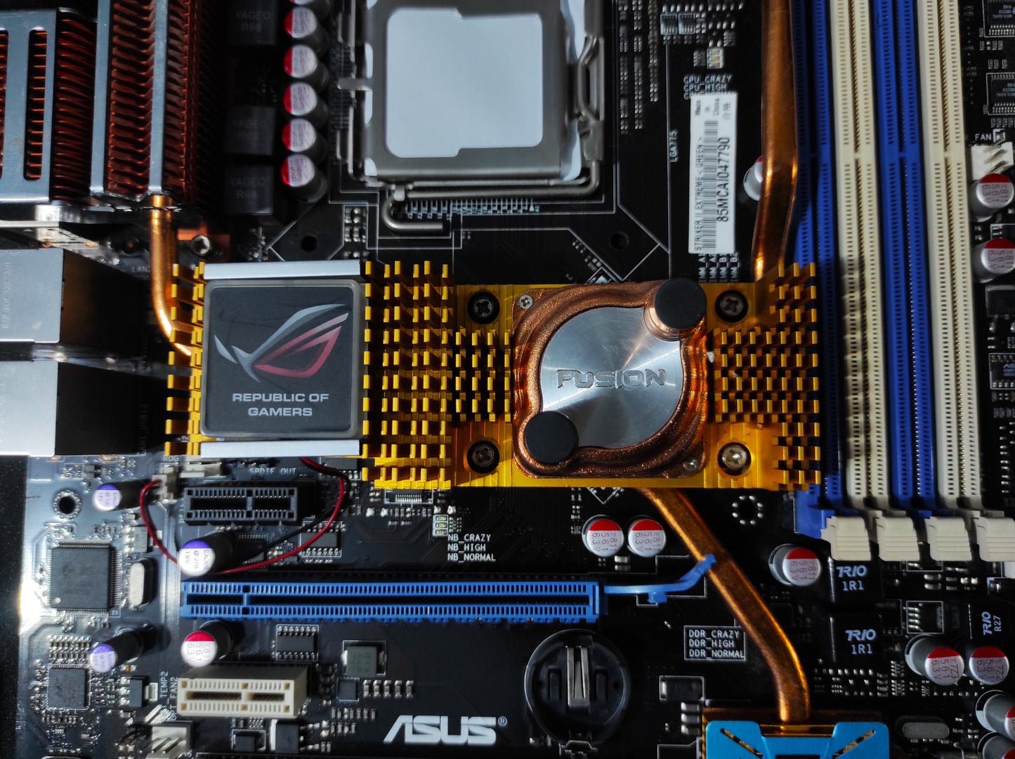ASUS Striker II Extreme Socket 775 ATX Motherboard DDR3 Nvidia nForce 790i Ultra SLI Chipset