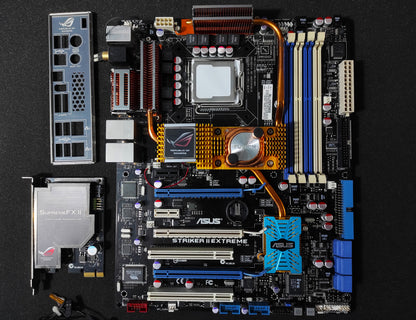 ASUS Striker II Extreme Socket 775 ATX Motherboard DDR3 Nvidia nForce 790i Ultra SLI Chipset