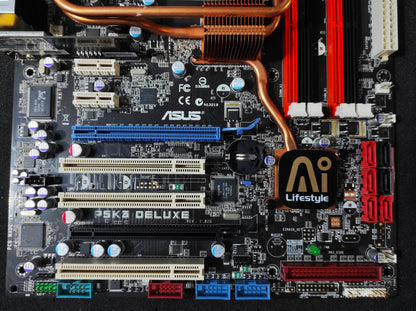 ASUS P5K3 Deluxe Socket 775 ATX Motherboard DDR3 PCIe x16 PCI SATA Intel P35 Chipset