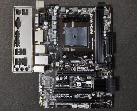 Gigabyte GA-F2A88XM-HD3 Socket FM2+ ATX AMD DDR3 Motherboard AMD A88X Chipset