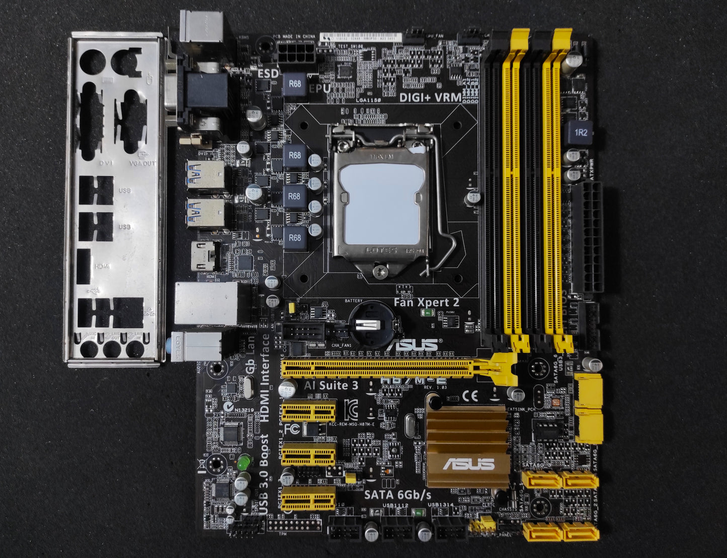 ASUS H87M-Ε Socket 1150 DDR3 mATX Motherboard Intel H87 Express Chipset