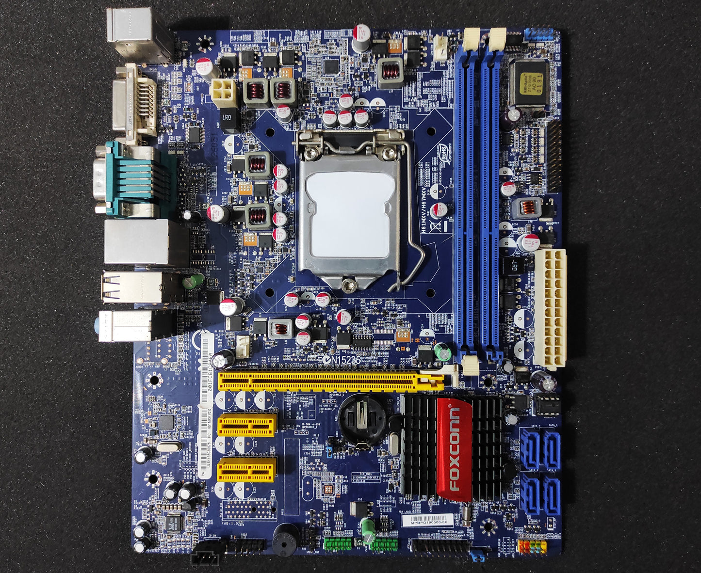 Foxconn H61MXV Socket 1155 mATX Motherboard DDR3 PCIe 2.0 Intel H61 Chipset