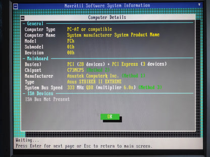 ASUS Striker II Extreme Socket 775 ATX Motherboard DDR3 Nvidia nForce 790i Ultra SLI Chipset