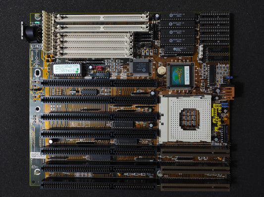 Soyo SY-025R2 Socket 3 AT 486 Vintage Retro Motherboard ISA VLB UMC UM8498F/8496F Chipset