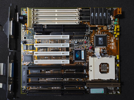 Soyo SY-4SAW2 Socket 3 AT 486 VIP Vintage Retro Motherboard ISA PCI SiS 85C496/497 Chipset