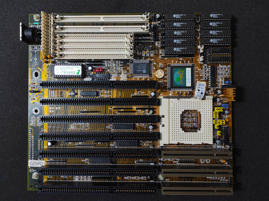 Soyo SY-025R2 Socket 3 AT 486 Vintage Retro Motherboard ISA VLB UMC UM8498F/8496F Chipset