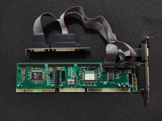 TK 8237 2J D02 VLB Multi I/O Retro Controller Card UMC UM82C863F UM8672F UM8667 FDD IDE Serial Parallel Game