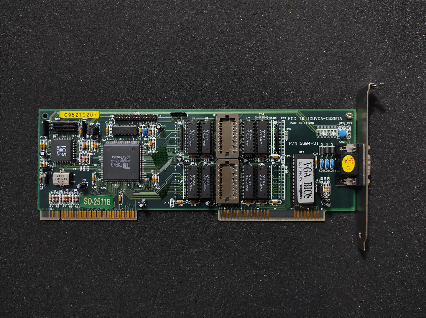 Gainward CARDEX ET4000/W32P 1MB Vintage Retro VLB VGA Graphics Video Card 9304-31