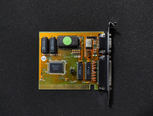 Winbond W86855AF Hercules 8-bit ISA Vintage Retro Graphics Video Card HGC Monochrome