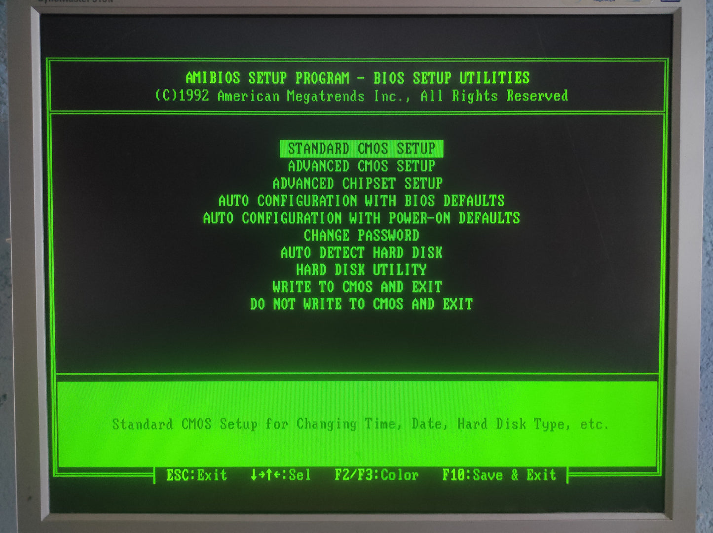 Winbond W86855AF Hercules 8-bit ISA Vintage Retro Graphics Video Card HGC Monochrome