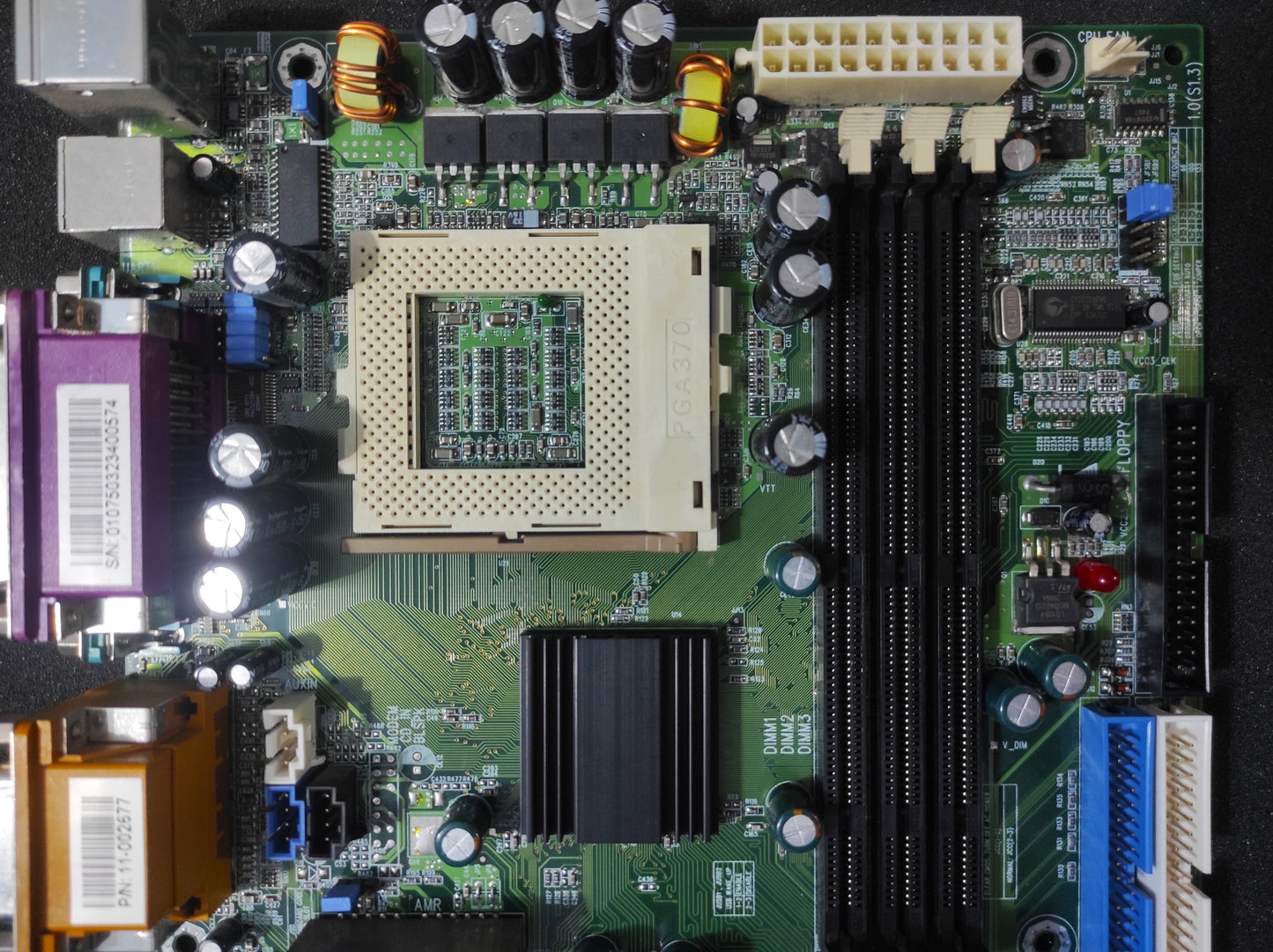 Legend QDI Advance 10T P6V694T/A10T-A Socket 370 Tualatin ATX Motherboard AGP ISA PCI VIA Apollo Pro 133T