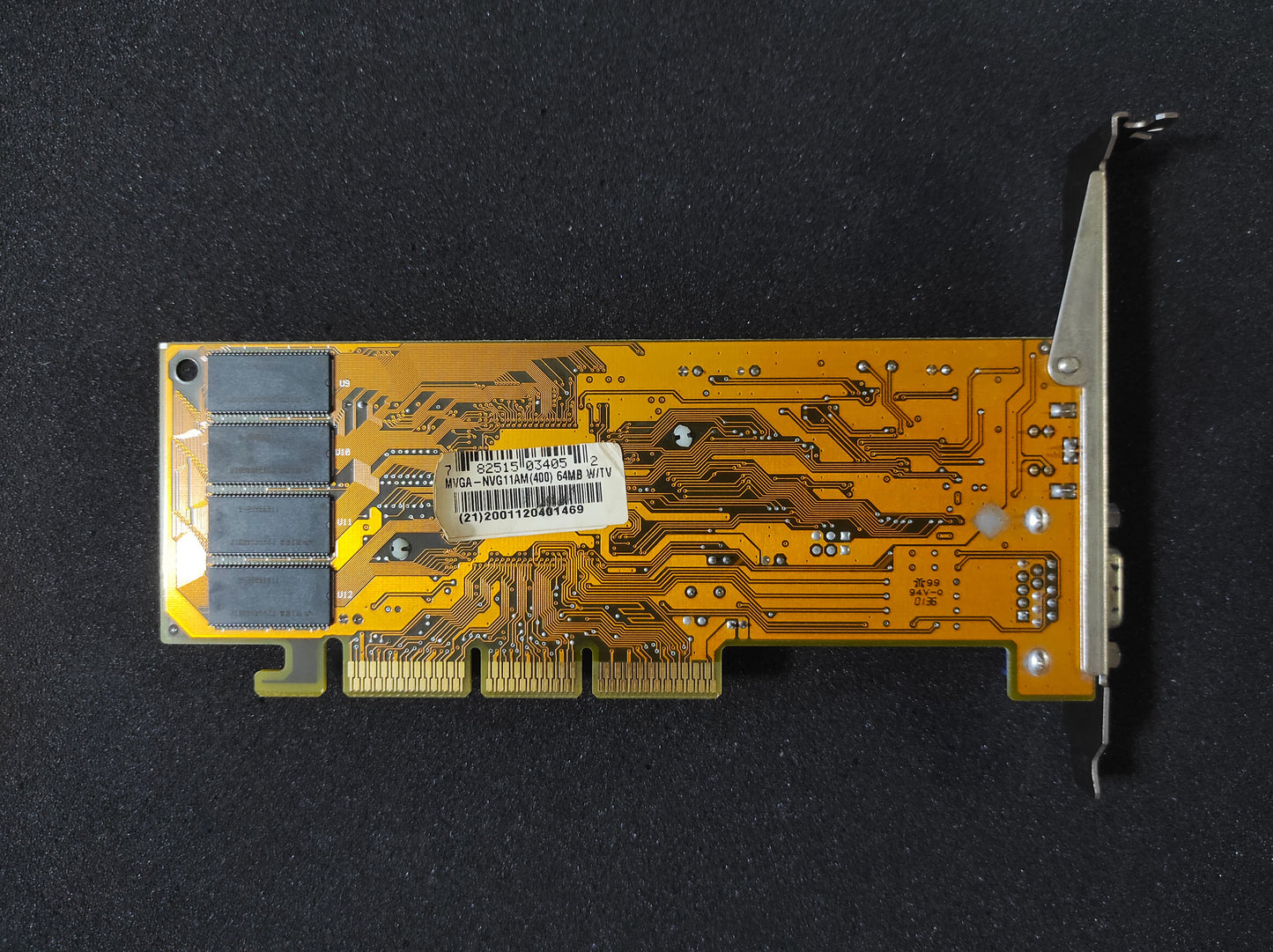 Prolink NVIDIA GeForce2 MX 400 64MB AGP VGA Graphics Card MVGA-NVG11AM(400)