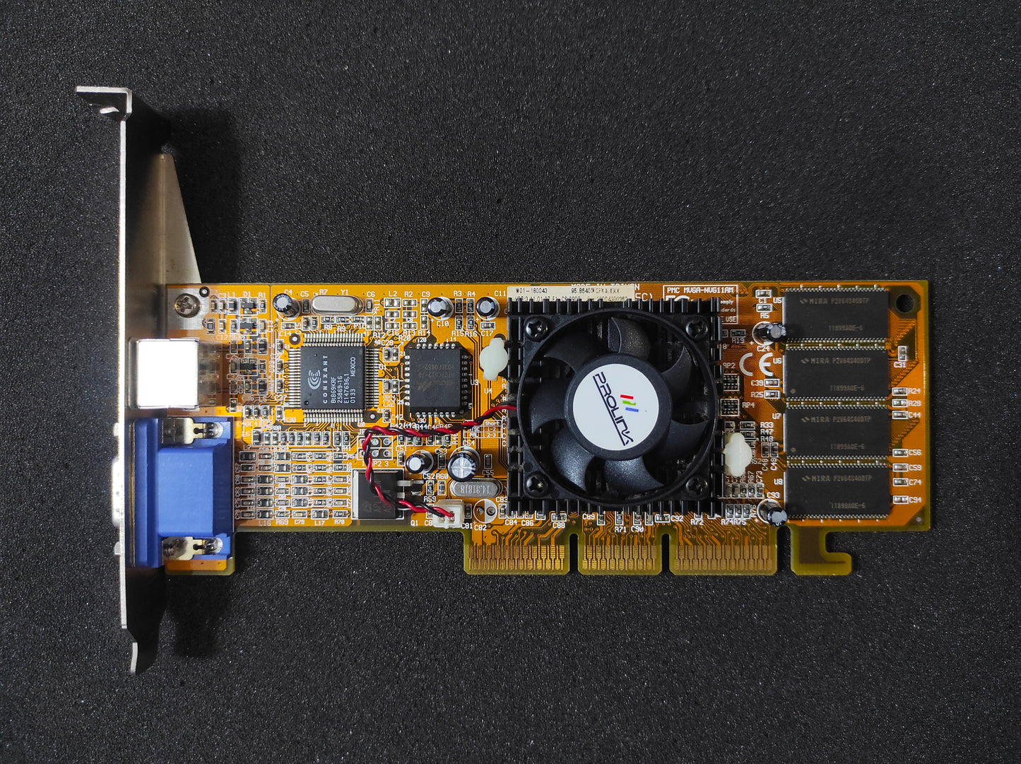 Prolink NVIDIA GeForce2 MX 400 64MB AGP VGA Graphics Card MVGA-NVG11AM(400)