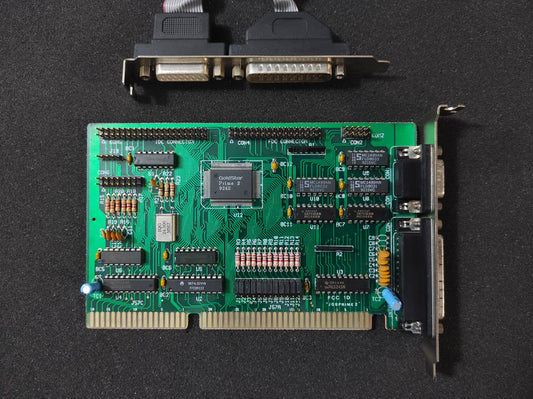 GoldStar PRIME 2 9242 FDD IDE Serial Parallel Game ISA Multi I/O Controller Card JGBPRIME2