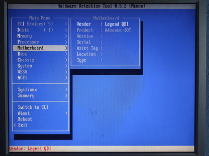Legend QDI Advance 10T P6V694T/A10T-A Socket 370 Tualatin ATX Motherboard AGP ISA PCI VIA Apollo Pro 133T