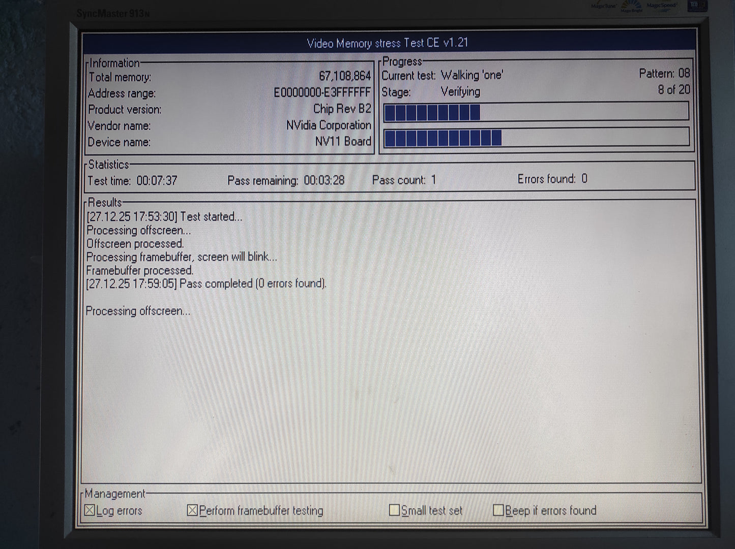 Prolink NVIDIA GeForce2 MX 400 64MB AGP VGA Graphics Card MVGA-NVG11AM(400)