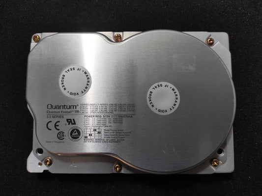 Quantum Fireball TM TM12A012 1.2GB 128KB 4500RPM IDE 3.5" Retro Hard Drive HDD
