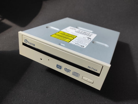 Plextor PX-716E IDE 5.25" Internal Vintage Retro Beige CD-RW DVD-RW Drive
